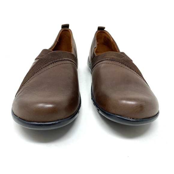 Cobb Hill Penfield Envelope Slip On shoes Brown Leather NARROW CI9278 - Picture 3 of 7
